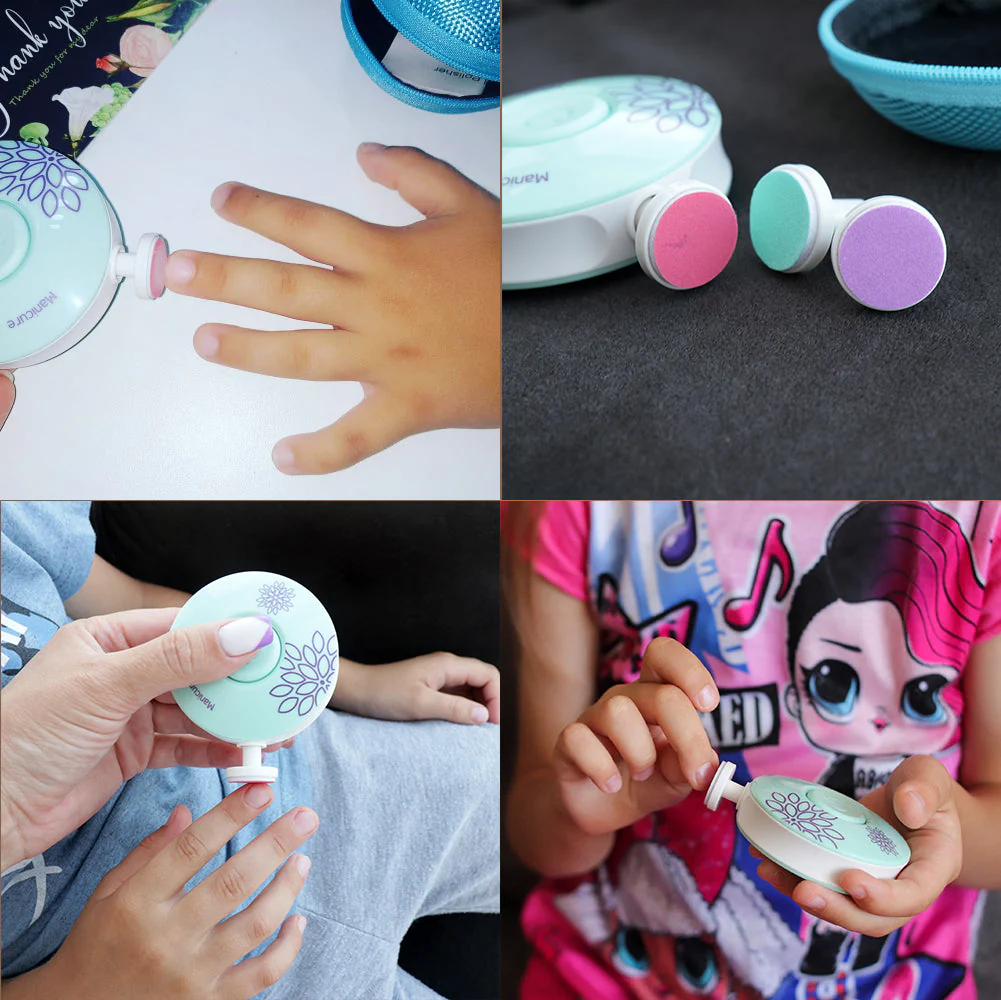 Baby Electric Nail Trimmer Set - Image 3