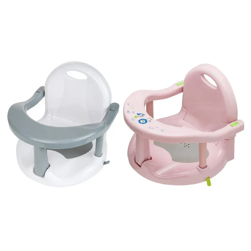 Baby Essential Foldable Non-Slip Bathing Chair - Image 2