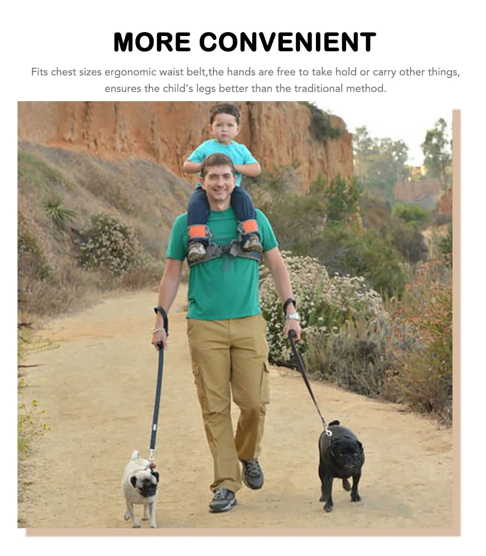 Baby Hands-Free Seat Shoulder Carrier - Image 5