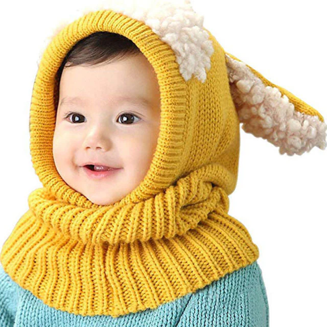 Baby Hood Scarf Caps - Image 3