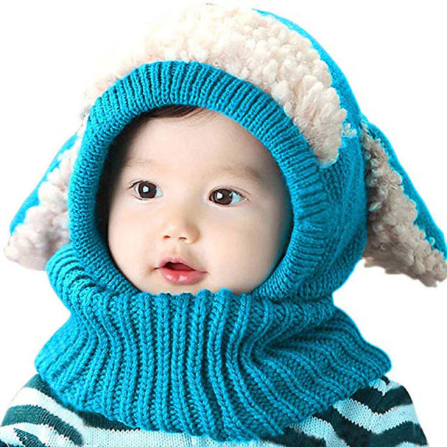 Baby Hood Scarf Caps - Image 4