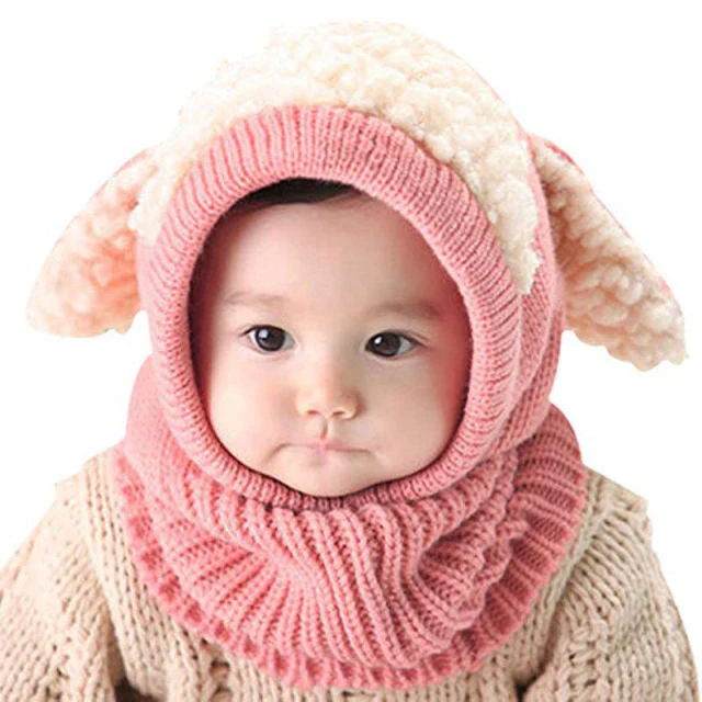 Baby Hood Scarf Caps - Image 6