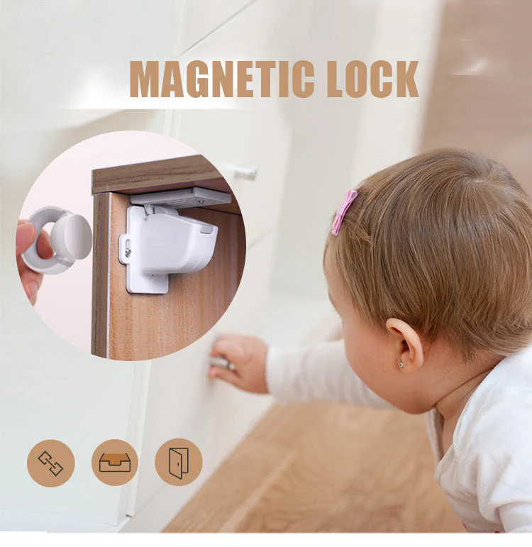 Baby Magnetic Invisible Safety Lock - Image 2