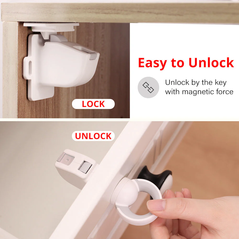 Baby Magnetic Invisible Safety Lock - Image 4