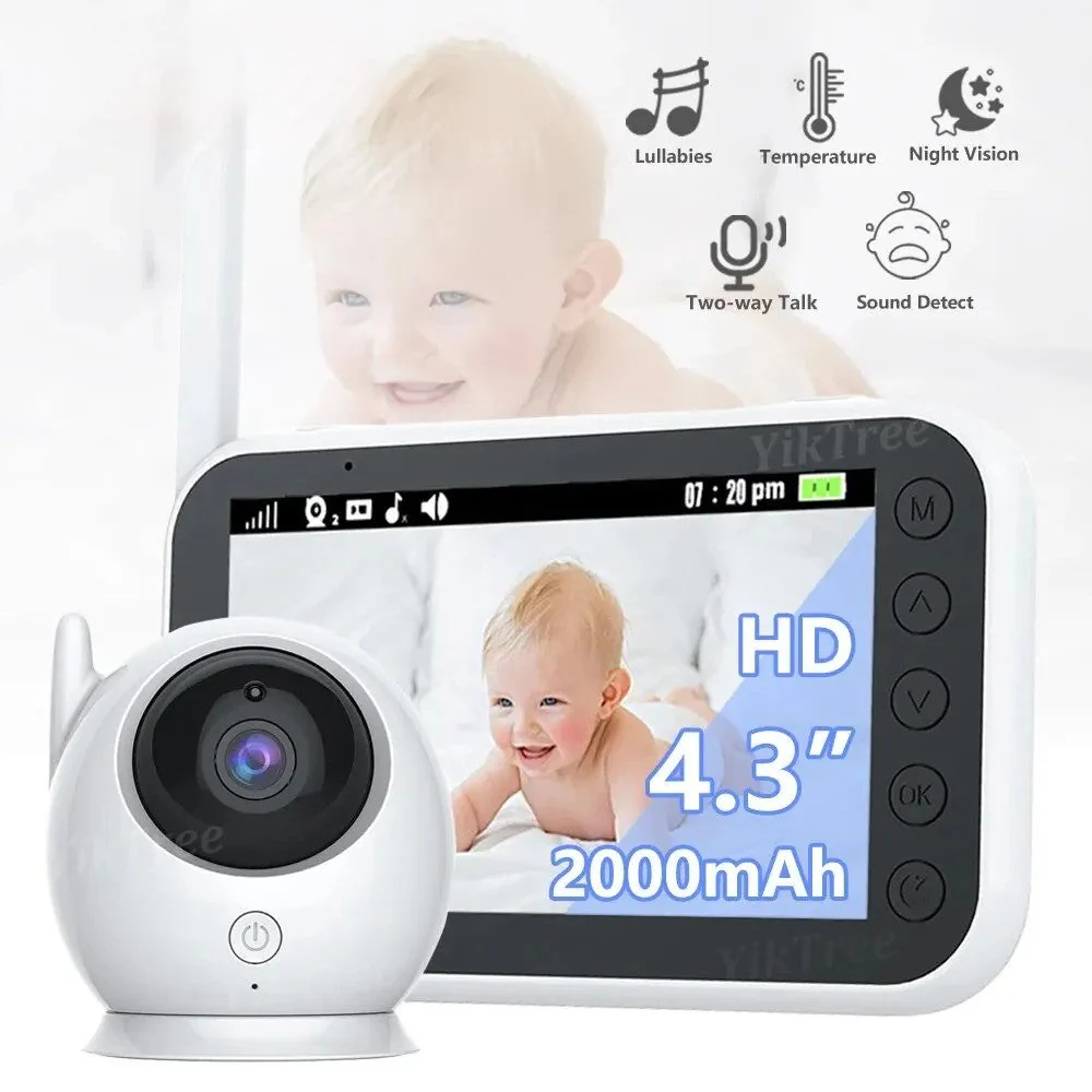 Baby Monitor Surveillance Night Vision Music Nanny Camera - Image 2