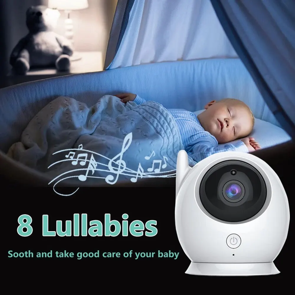 Baby Monitor Surveillance Night Vision Music Nanny Camera - Image 4