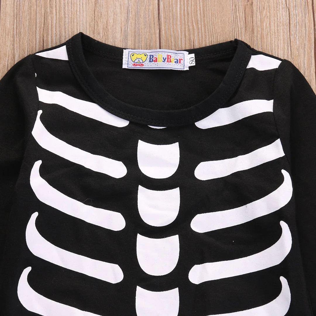 Baby Onesie Skeleton Costume - Image 3