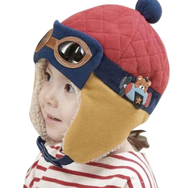 Baby Pilot Hat 4 Colors - Image 2