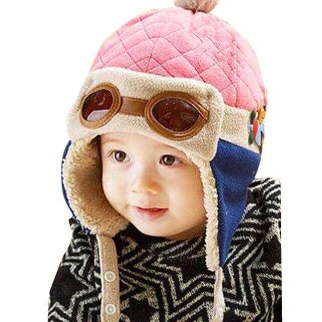 Baby Pilot Hat 4 Colors - Image 3