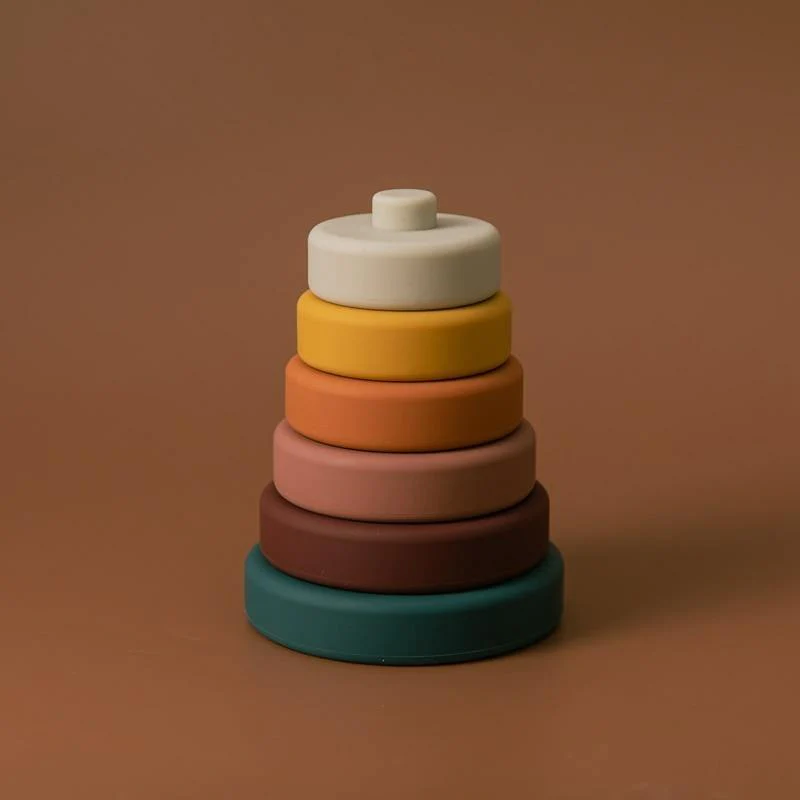 Baby Silicone Construction Stacking Smart Block Game - Image 10