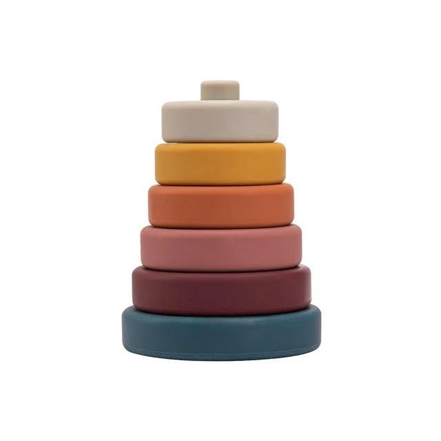 Baby Silicone Construction Stacking Smart Block Game - Image 15