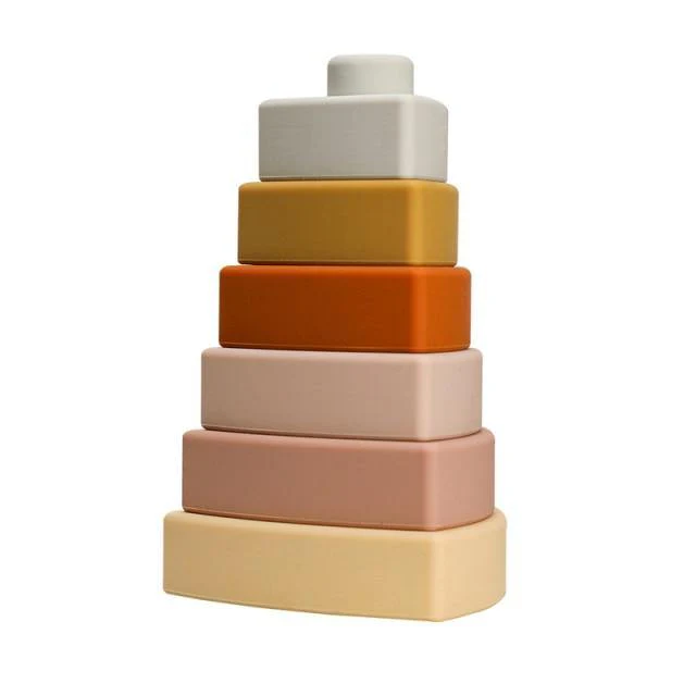Baby Silicone Construction Stacking Smart Block Game - Image 18