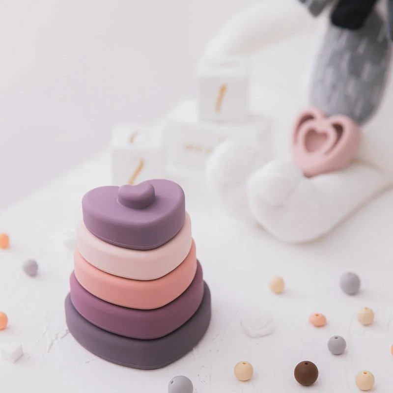 Baby Silicone Construction Stacking Smart Block Game - Image 19