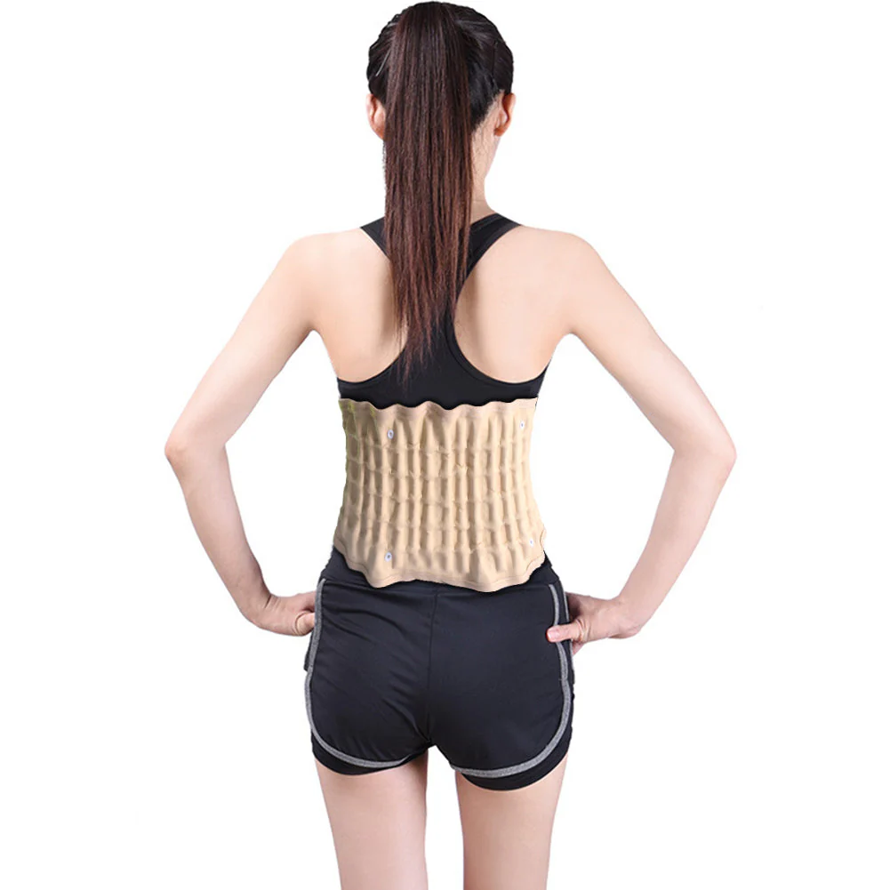 Back Pain Relief Inflatable Brace Support Belt Massager - Image 4