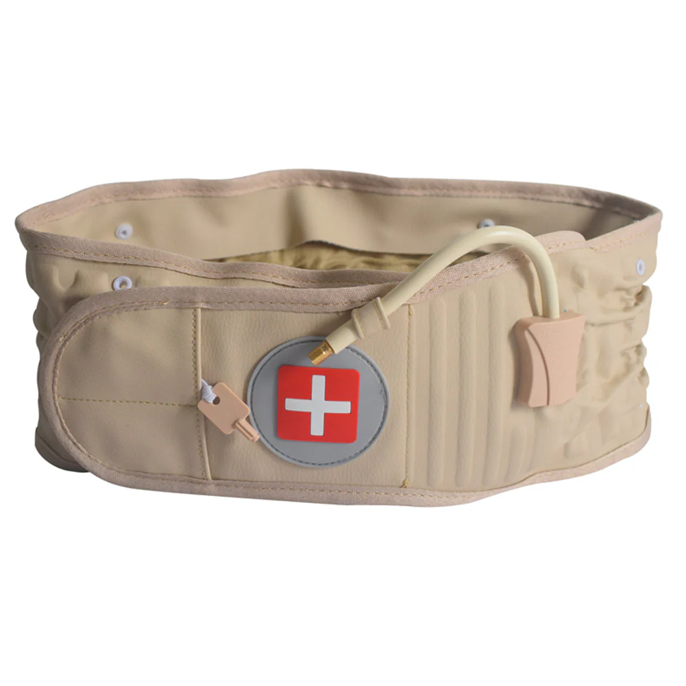 Back Pain Relief Inflatable Brace Support Belt Massager - Image 7