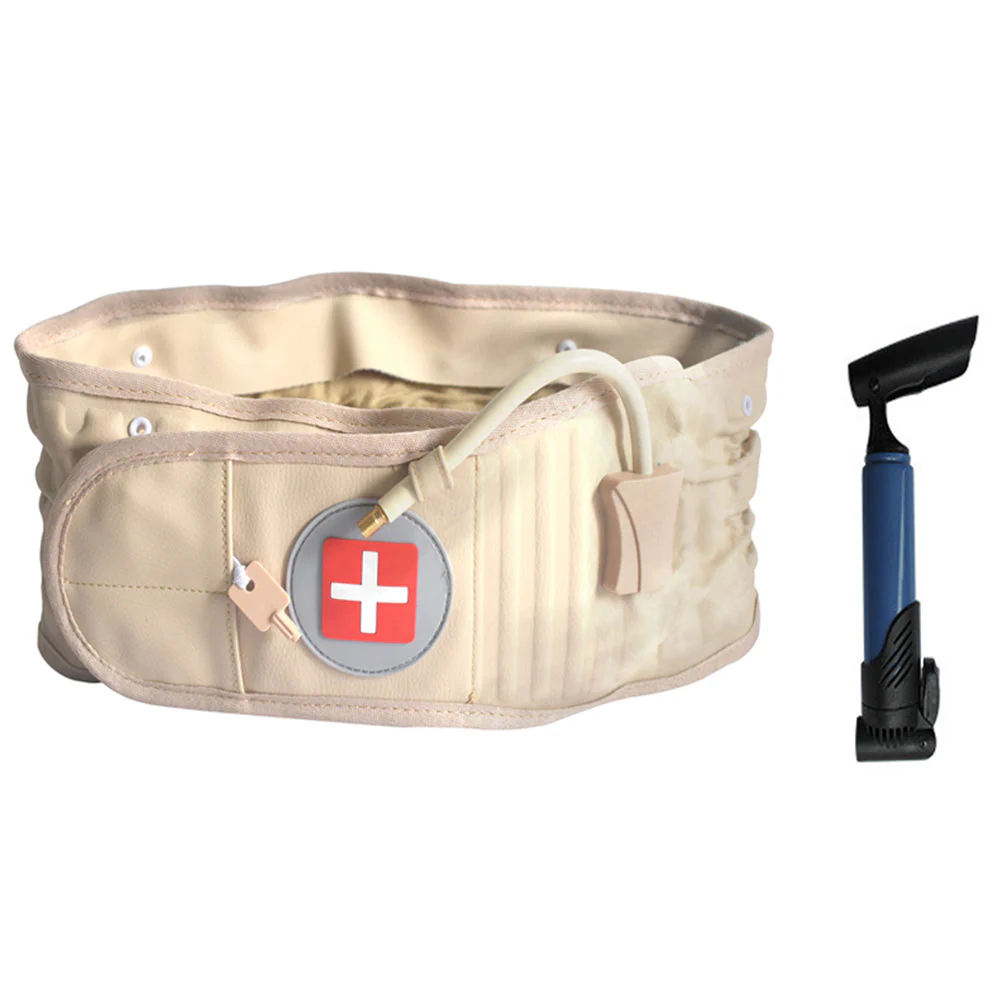 Back Pain Relief Inflatable Brace Support Belt Massager - Image 8