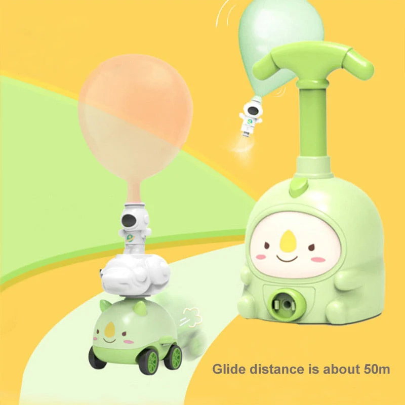 Balloon Air Power Aerodynamic Car Toy - Image 6