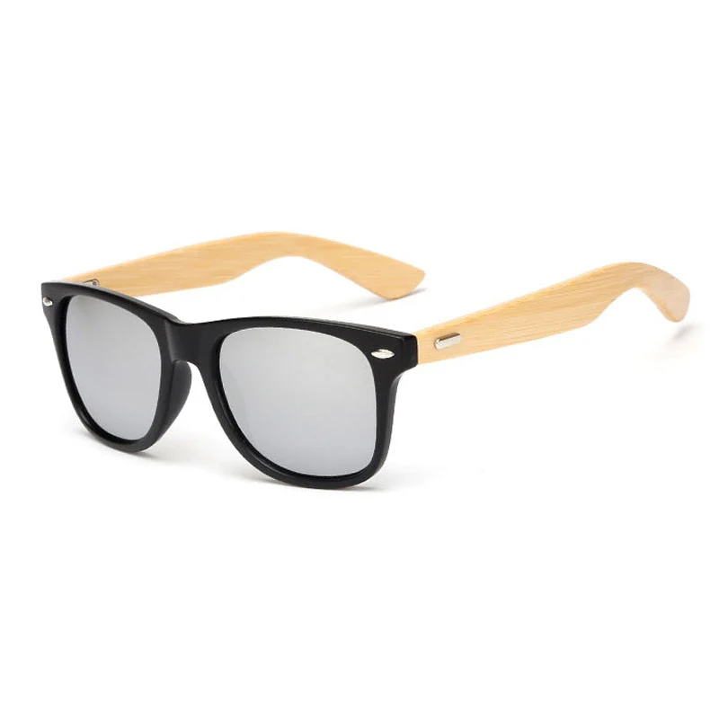 Bamboo Retro Wood Sunglasses - Image 11