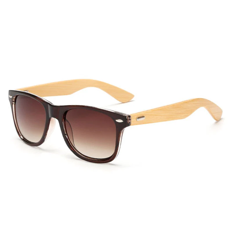 Bamboo Retro Wood Sunglasses - Image 5