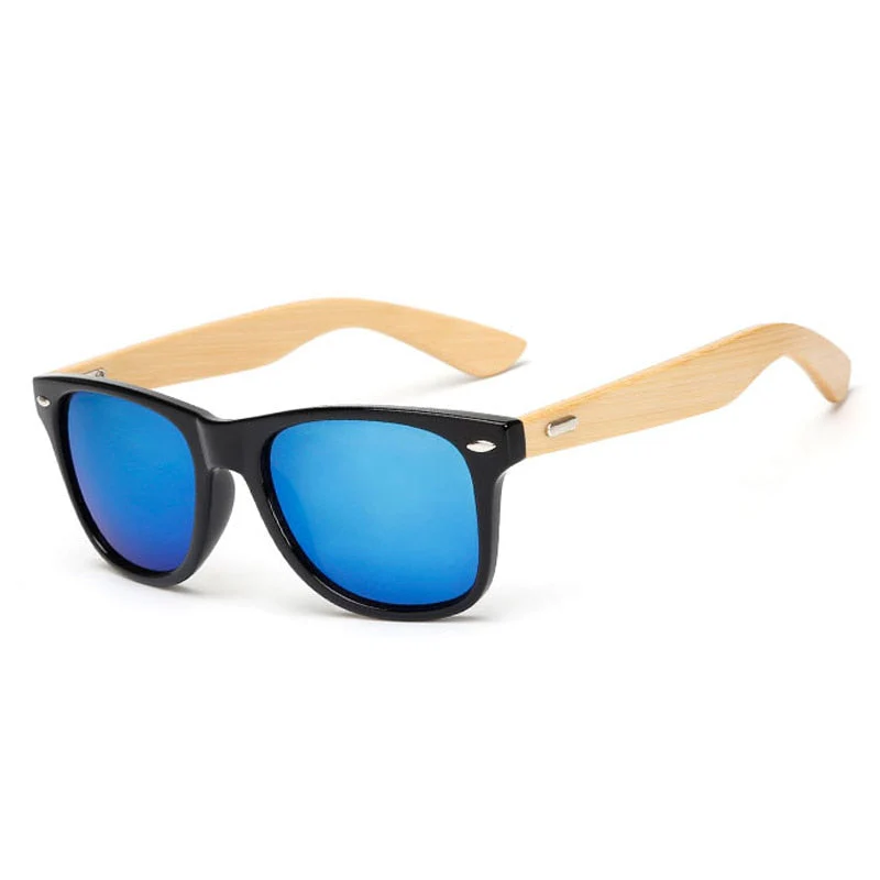 Bamboo Retro Wood Sunglasses - Image 7