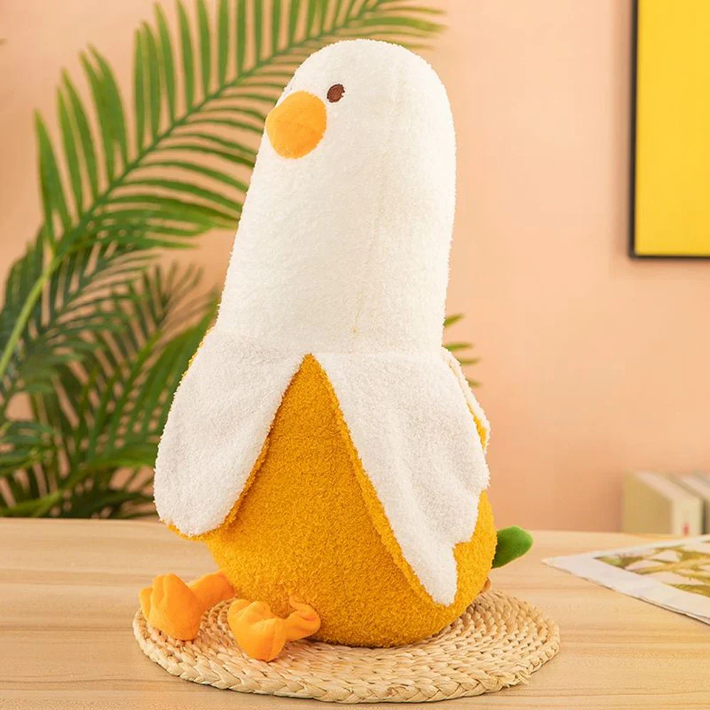 Banana Duck Plush Toy Pillow - Image 2