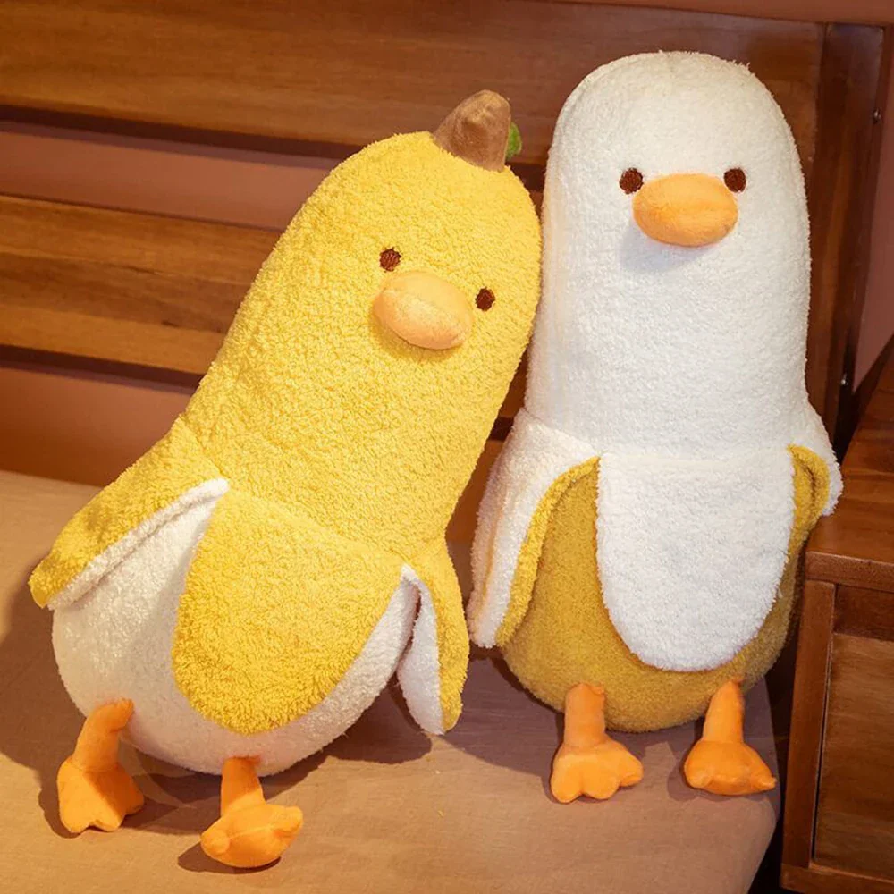 Banana Duck Plush Toy Pillow - Image 5