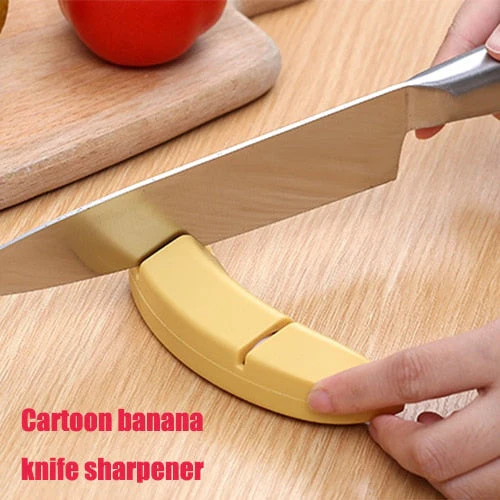Banana Shape Creative Knife Sharpener Tool - Image 5