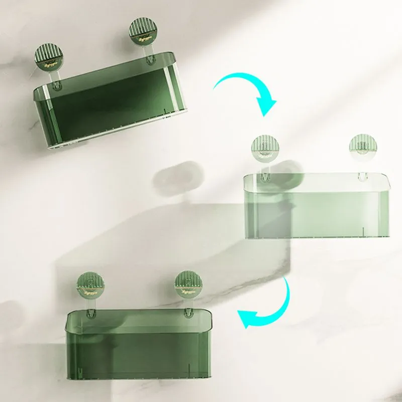 Bathroom Organizer Multifunctional Wall Storage Rack - Image 3