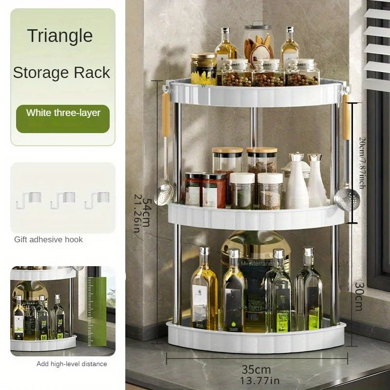Bathroom Space-Saver Corner Organizer Rack - Image 6