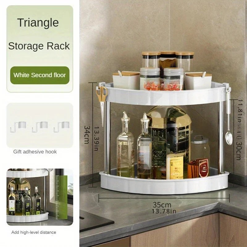 Bathroom Space-Saver Corner Organizer Rack - Image 7
