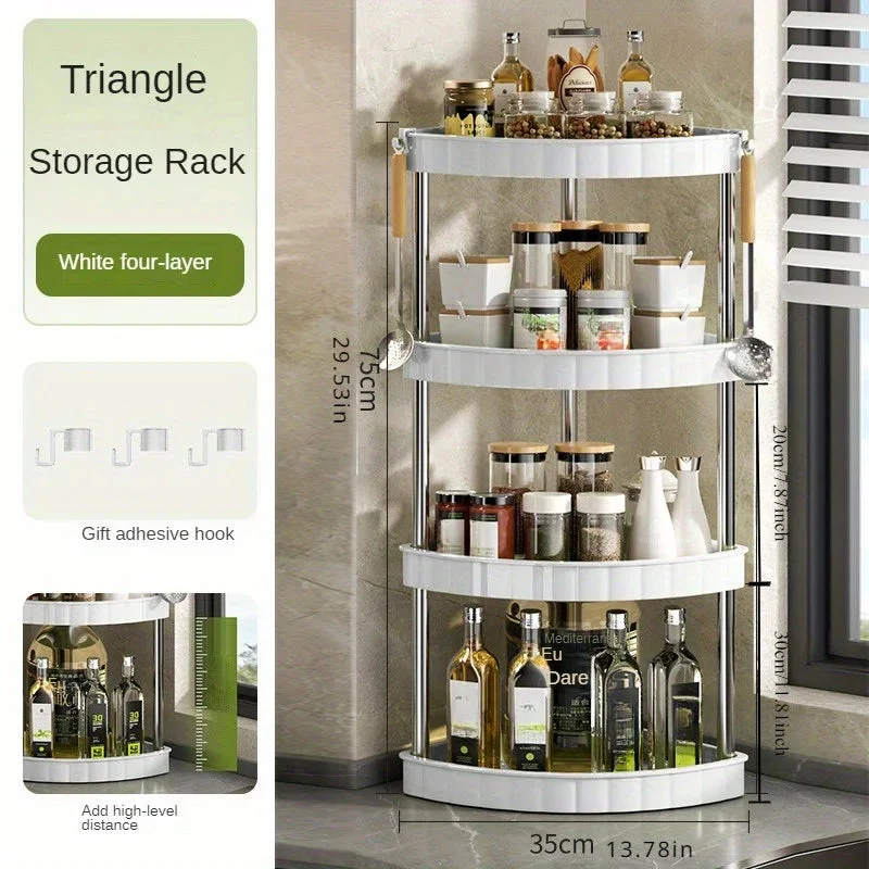 Bathroom Space-Saver Corner Organizer Rack - Image 8