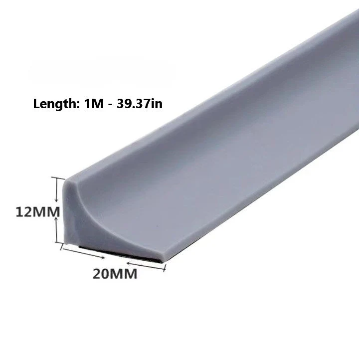 Bathroom Water Stopper Flexible Silicone Barrier - Image 6
