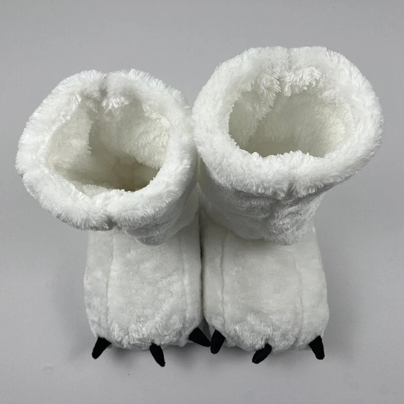 Bear Claw Winter Furry Slippers - Image 10