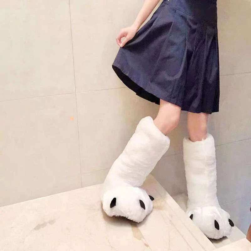 Bear Claw Winter Furry Slippers - Image 6