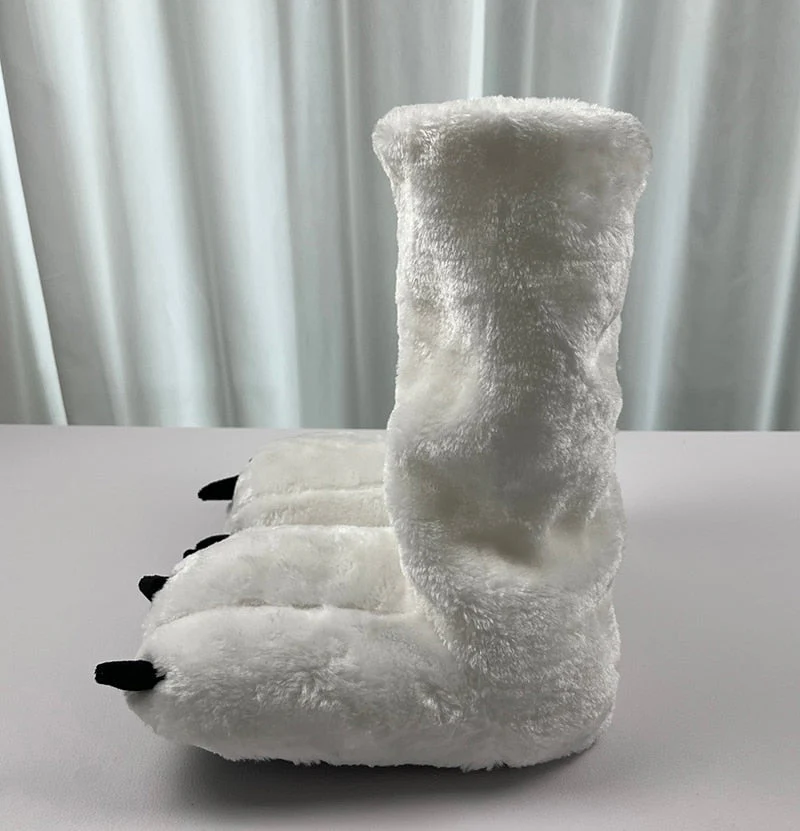 Bear Claw Winter Furry Slippers - Image 9