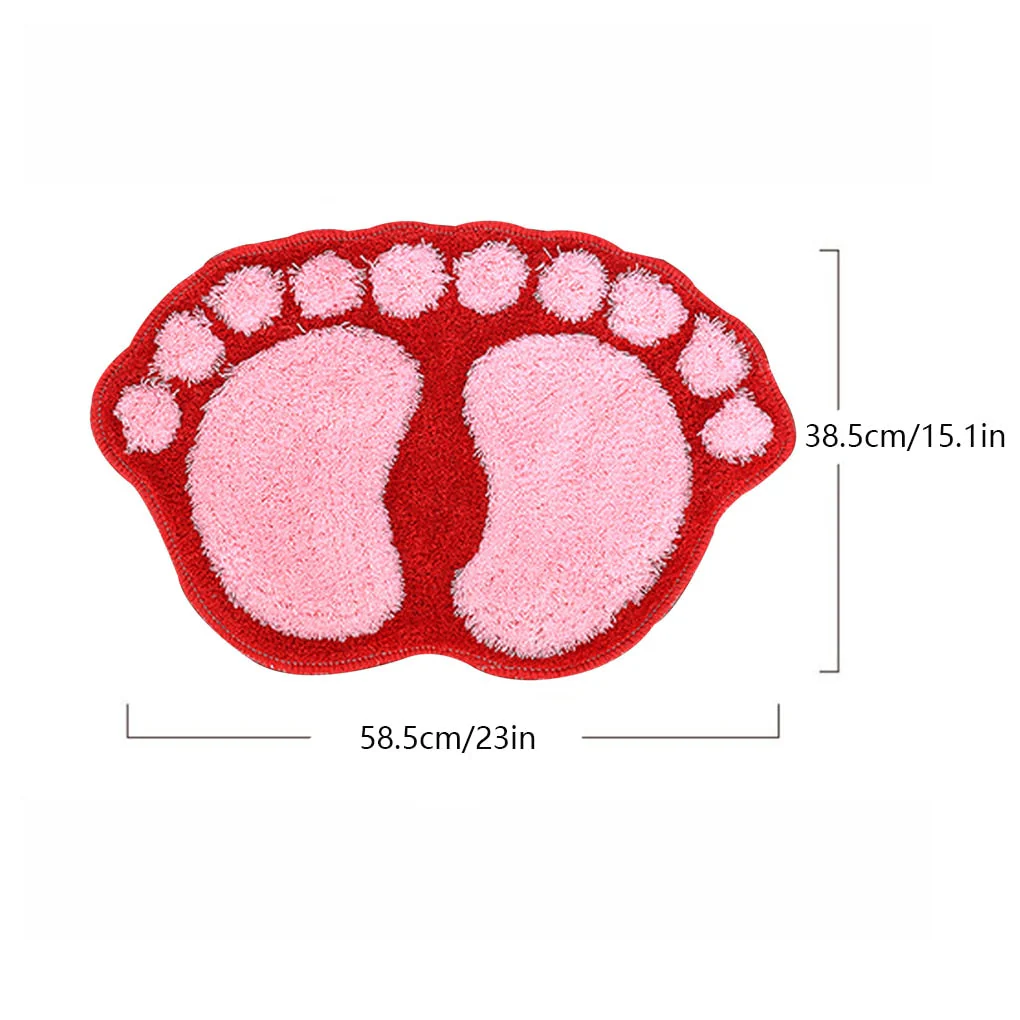 Bear Foot Print Non-Slip Bathroom Mat - Image 3