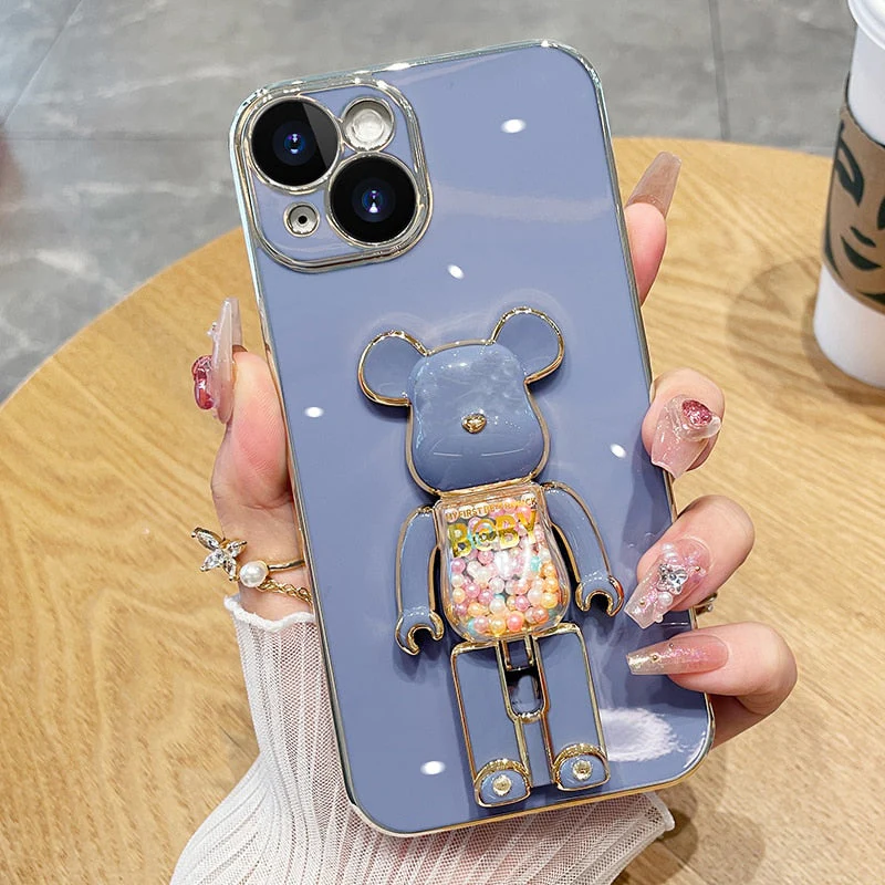 Bear Lover Colorful 3D Doll Phone Case - Image 12