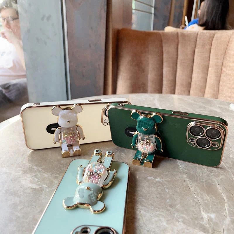 Bear Lover Colorful 3D Doll Phone Case - Image 3