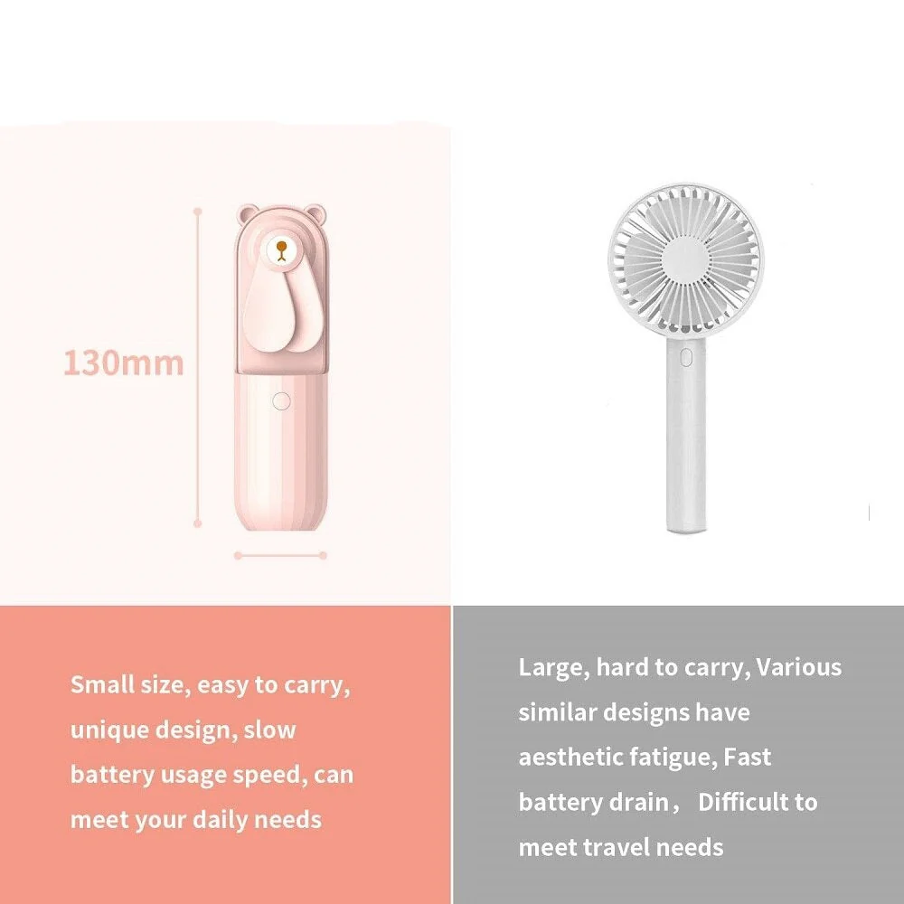 Bear Mini Portable Fan - Image 6
