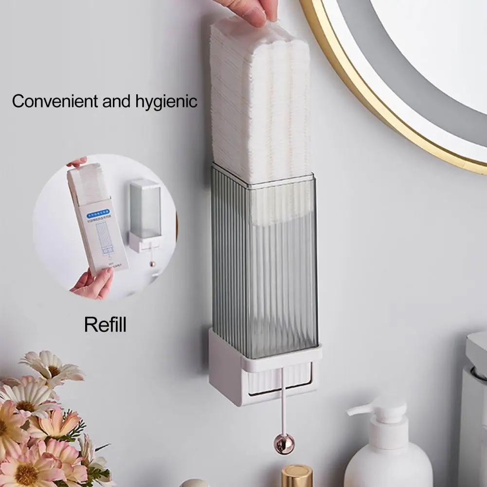 Beauty Box Makeup Cleaner Cotton Pad Dispenser - Image 3