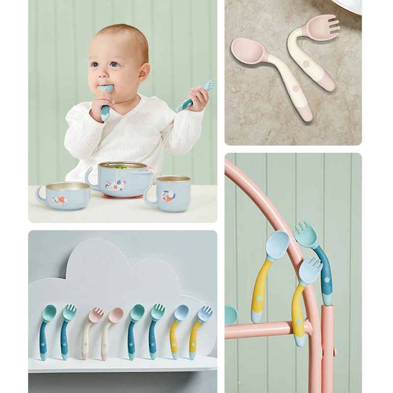 Bendable Baby Spoon Fork Set - Image 10