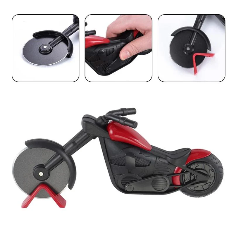 Motorcycle Shaped Pizza Cutter - Image 5