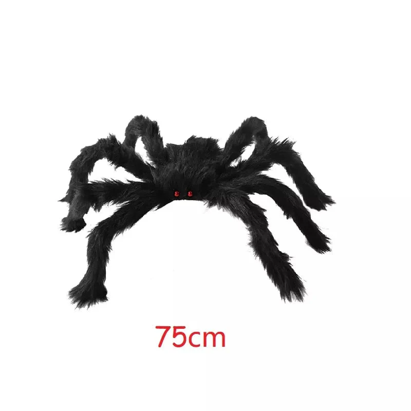 Big Black Spider Halloween Party Decoration - Image 4