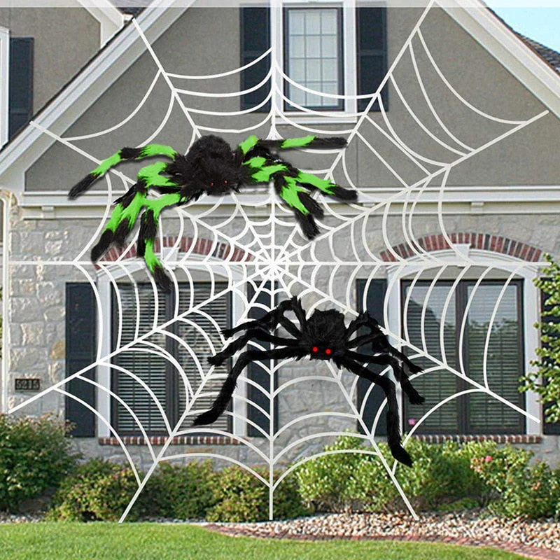 Big Black Spider Halloween Party Decoration - Image 7