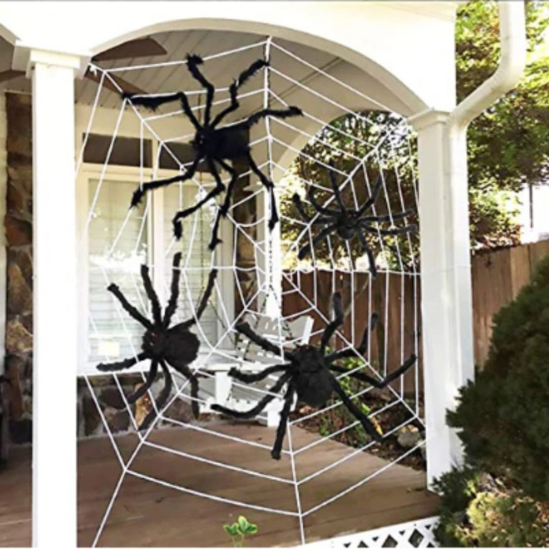 Big Black Spider Halloween Party Decoration - Image 8