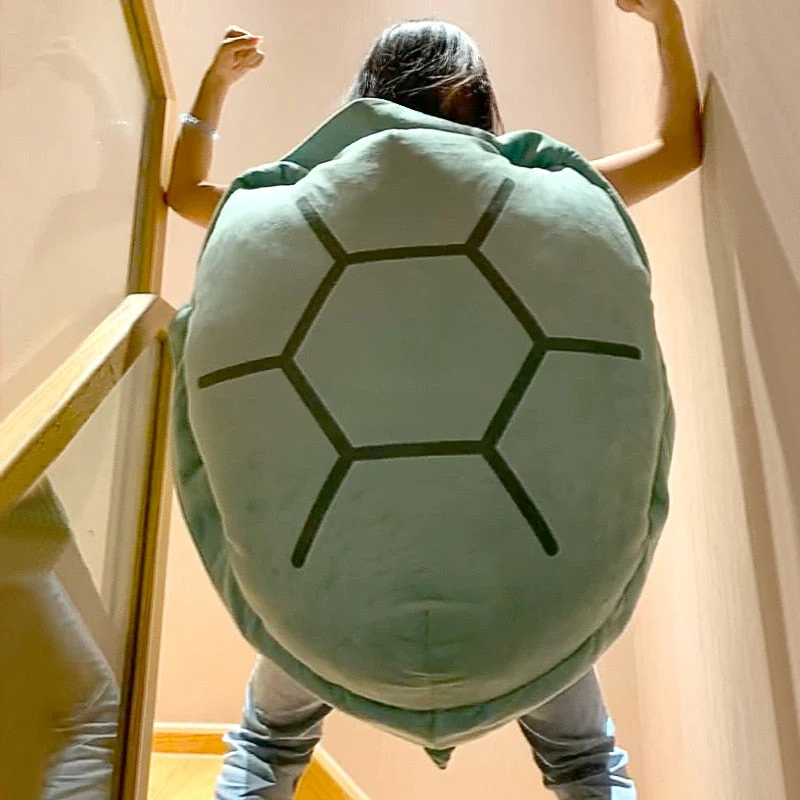 Big Turtle Shell Plush Soft Pillow - Image 2