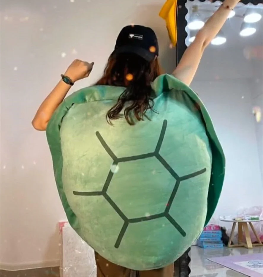 Big Turtle Shell Plush Soft Pillow - Image 3