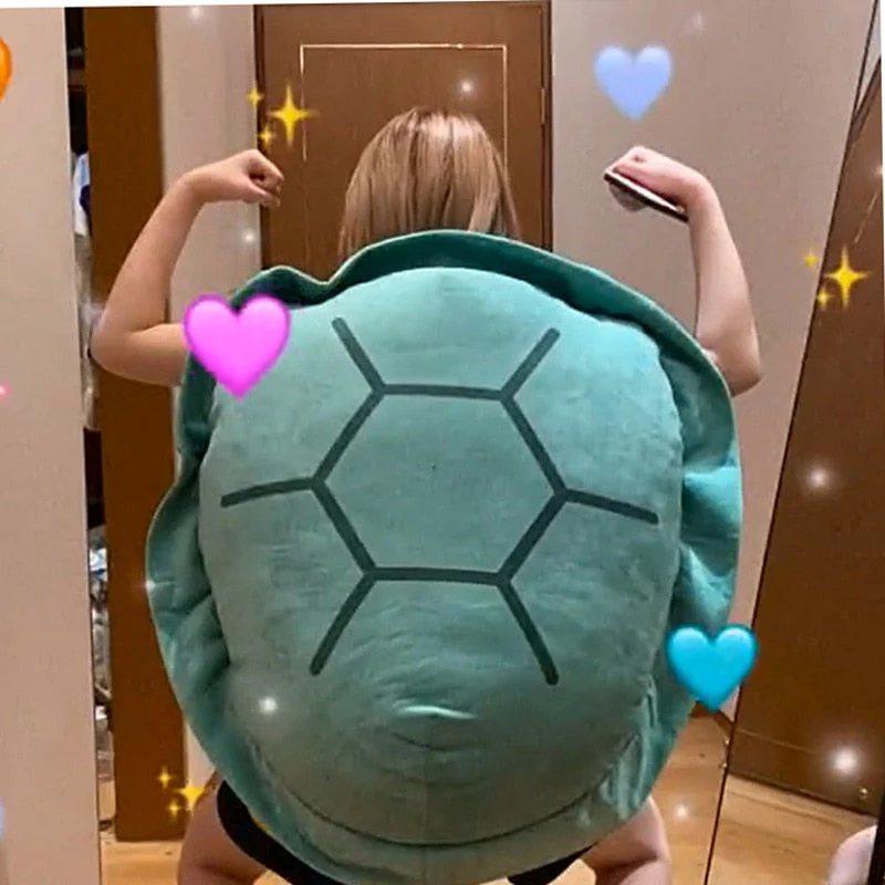 Big Turtle Shell Plush Soft Pillow - Image 5