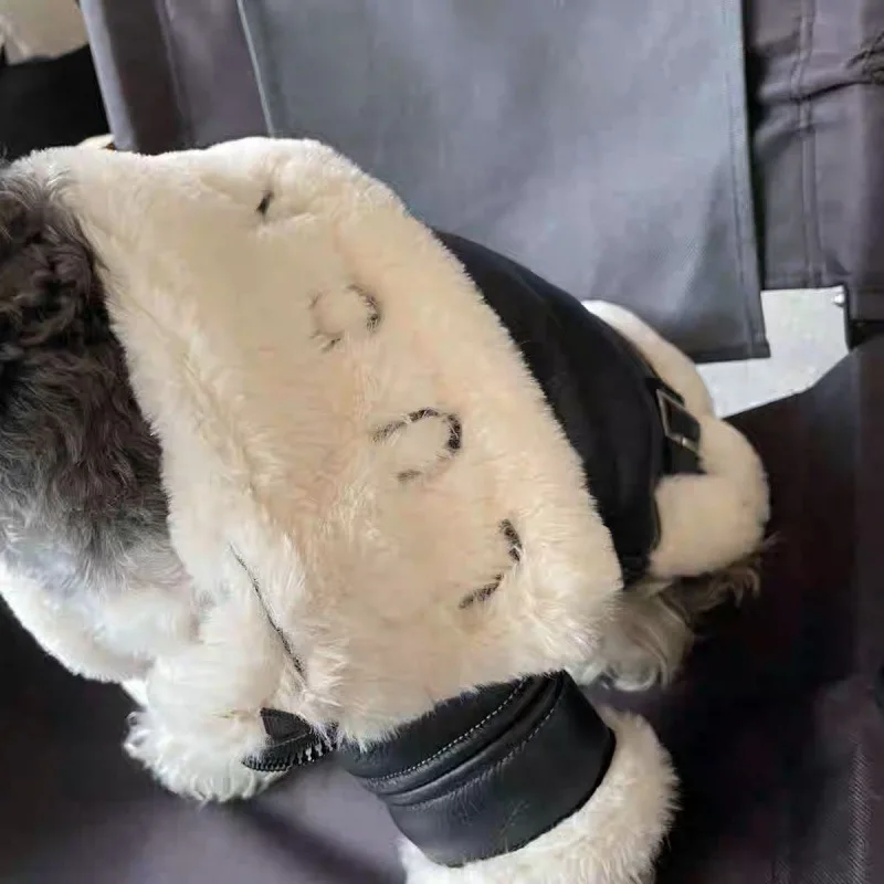 Biker Motorcycle Cotton Dog Coat - Image 2