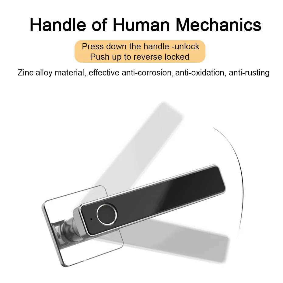 Biometric Keyless Fingerprint Smart Door Lock - Image 6